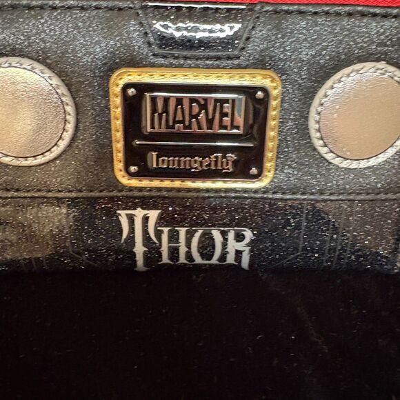 Loungefly Marvel Shine Thor Cosplay Mini Backpack & Wallet Set – NWT - Picture 13 of 16
